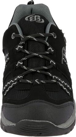 Черевики трекінгові та для прогулянок Brütting Unisex Fresno, 40 EU, чорний/сірий