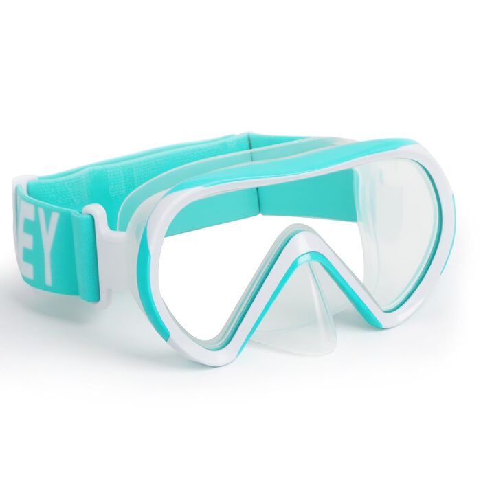 Дитяча маска для снорклінгу Kinder з трубкою, 180° панорама, проти запотівання, для дітей 4-16 років (Блакитна)