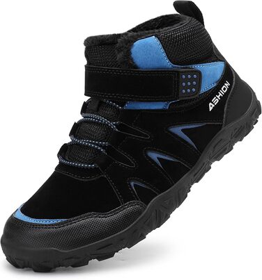 Зимові черевики Littleplum для хлопчиків: теплі, з підкладкою, для прогулянок та хайкінгу, розмір 36 EU, чорно-сині