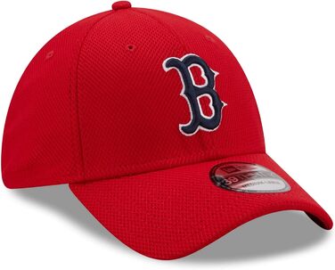 Кепка New Era Boston Red Sox MLB Diamond Era Scarlet 39Thirty Stretch XS-S