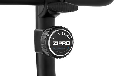 Велотренажер Zipro Boost, магнітний ергометр для дому, до 120 кг, батарейковий, фітнес-велосипед для тренувань у приміщенні