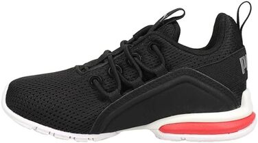 Кросівки PUMA Axelion для чоловіків (30 EU, Puma Black Puma Silver High Risk Red)