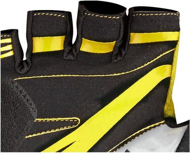 Чоловічі велоперчатки Road Racer з гелевими вставками (L, HiVis)