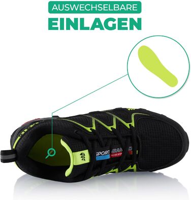 Трекінгові черевики для жінок та чоловіків, трекінгові, для хайкінгу, хайкінгу, пішого туризму, хайкінгу, пішого туризму, зелені, чорні, розмір 38 EU