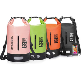 Водонепроникний мішок Blackace Arteesol Dry Bag 5L/10L/30L для каякінгу, риболовлі, рафтингу та інших видів активного відпочинку (20L, Grapefruit)