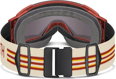 Лижна маска Smith Optics I/O MAG XL Terra ChromaPop Sun Black Gold Mirror, унісекс, дзеркальна, для зимових видів спорту