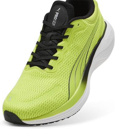 Кросівки Puma Scend Pro для бігу по асфальту, унісекс, 44 EU, Лайм/Чорний