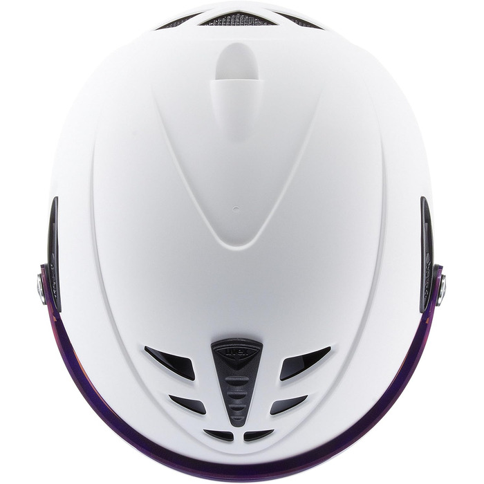 Лижний шолом Uvex HLMT 300 Vario, 55-58 см, білий матовий, фотохромна лінза