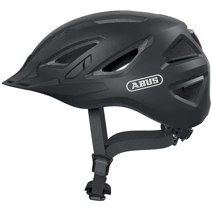 Велосипедний шолом ABUS Urban-I 3.0 з підсвіткою, козирком і магнітною застібкою та шолом Aduro 2.0 з підсвіткою – міські захисні шоломи для велосипедистів