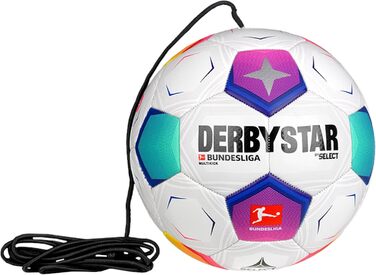 Футбольний м'яч Derbystar Multikick білий, розмір 5
