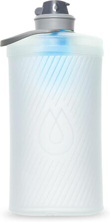 Гідропак FLUX+ 1.5 л з фільтром — складана пляшка для води для туристів, BPA-free, ультралегка, герметична, прозора