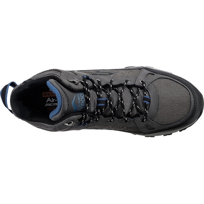 Чоловічі черевики Skechers Selmen MelanoWander - сірі, шкіра, синтетика, сітка