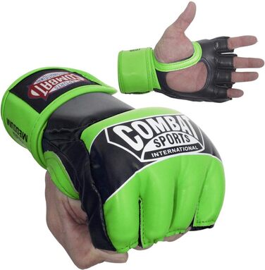 Професійні рукавички для MMA Grappling Combat Sports, розмір L, червоні