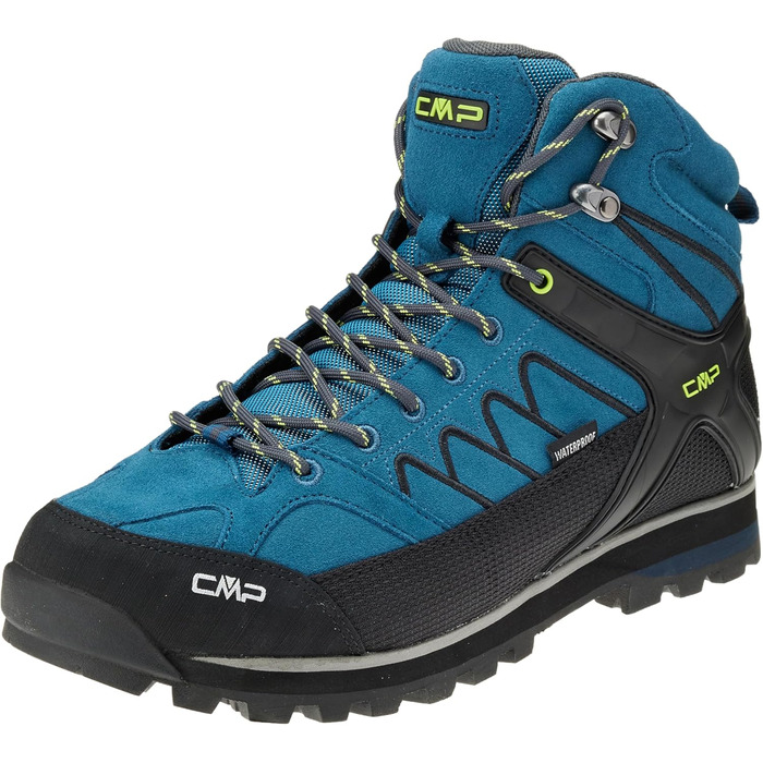 Чоловічі трекінгові черевики CMP Moon Mid Wp, 43 EU, Petrol Green