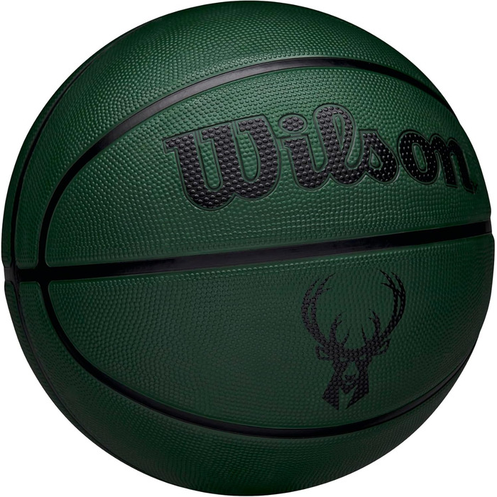 М'яч для баскетболу Wilson NBA Tribute, розмір 5, Milwaukee Bucks