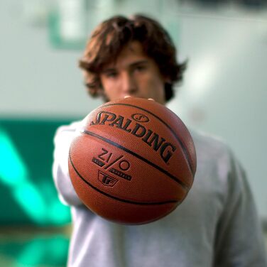 М'яч для баскетболу Spalding Zi/O TF, розмір 7, для гри в приміщенні та на вулиці