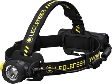 Ліхтар налобний LED Ledlenser H7R Work + P7R, 1000 люмен, акумуляторний, водонепроникний IP67, регульований, з USB-кабелем