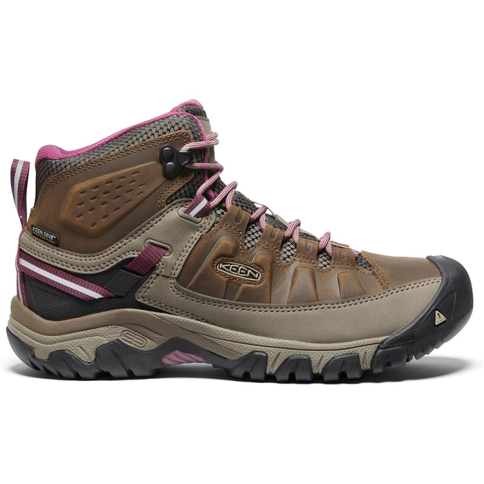 Черевики для туризму Keen Targhee III Mid WP, 41 EU, білий/Boysenberry