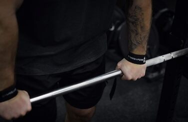 Петлі для тяги Gymreapers з неопреновою підкладкою, 18'' бавовна, для пауерліфтингу, бодібілдингу, кросфіту та силових тренувань