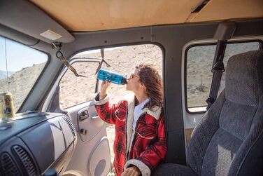 Пляшка для води Camelbak Chute 400 мл, прозора, унісекс, для дорослих