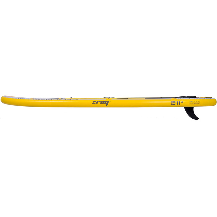 Надувна SUP-дошка Zray Evasion E11 Combo, 335 см, трансформується у каяк, жовто-сіра, для дорослих