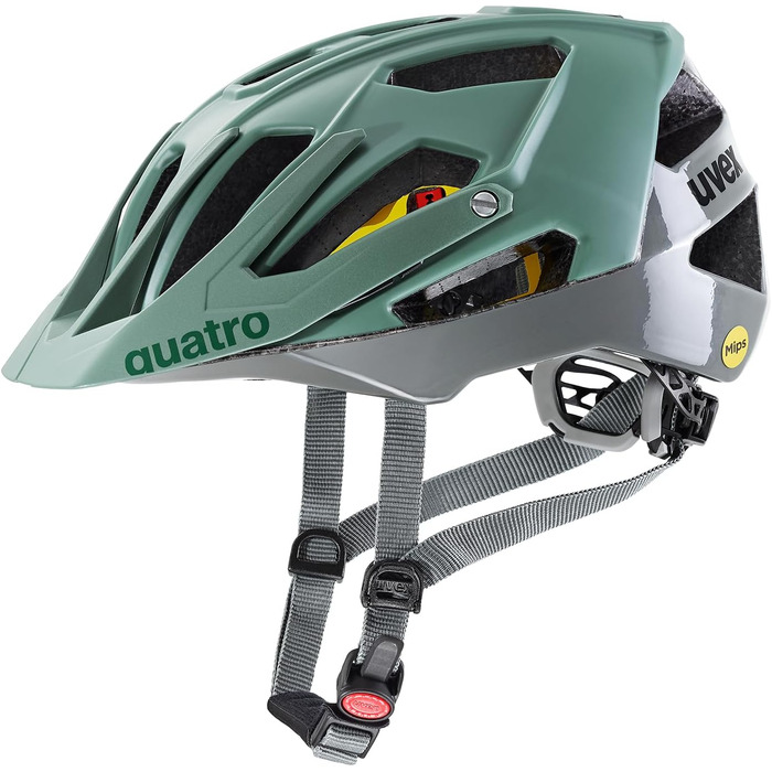 Велошолом Uvex Quatro cc MIPS для MTB, унісекс, з системою MIPS, знімна підкладка