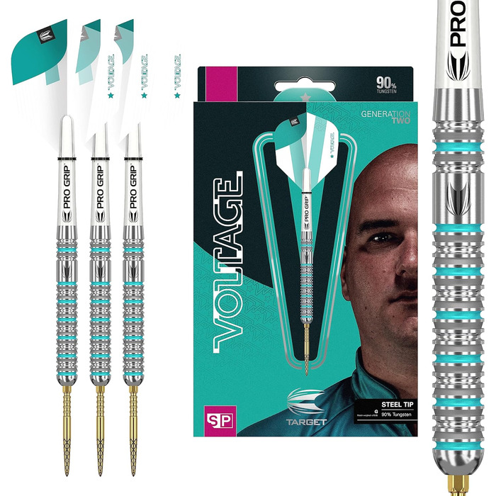 Дротики Target Rob Cross 2 Gen 90% Wolfram Swiss Point, сталеві