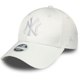 Кепка New Era New York Yankees MLB 9Forty з сатину, біла, регульована, для жінок