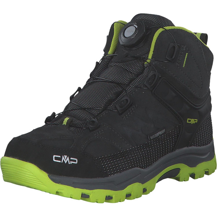 Дитячі трекінгові черевики CMP Kids Kiruna MID FITGO Piombo-Acido, 35 EU