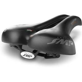 Велосипедне сідло Selle SMP TRK Gel Touring, 31.4x21.6 см, чорне