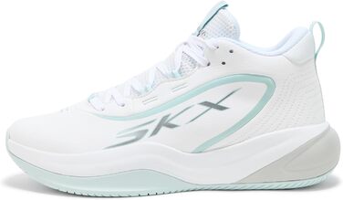 Кросівки для баскетболу Skechers League Sneaker (39.5 EU, Білий/Світло-блакитний)