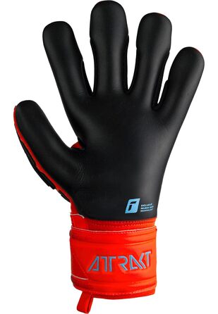 Воротарські рукавички Reusch Attrakt Freegel Silver з відмінним зчепленням і внутрішнім швом