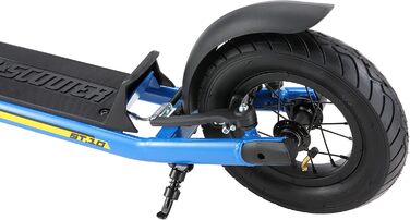 Дитячий самокат STAR SCOOTER з надувними колесами 10 дюймів, для міста, від 5 років, регульована висота, нове покоління