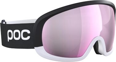 Гірськолижна маска POC Fovea Mid Clarity Comp, унісекс, універсальний розмір, чорна, лінзи для слабкого освітлення