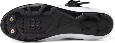 Велотуфлі Mountain для MTB, SPD, чоловічі/жіночі, зелені, з пряжкою (44 EU, C Weiß)