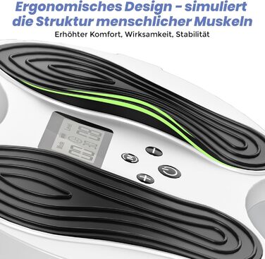 Електричний масажер для ніг та стегон Medic Durchblutungsstimulator: EMS, TENS, для ніг, стегон, від нейропатії, болю в колінах та ногах, покращує кровообіг. 4 електроди