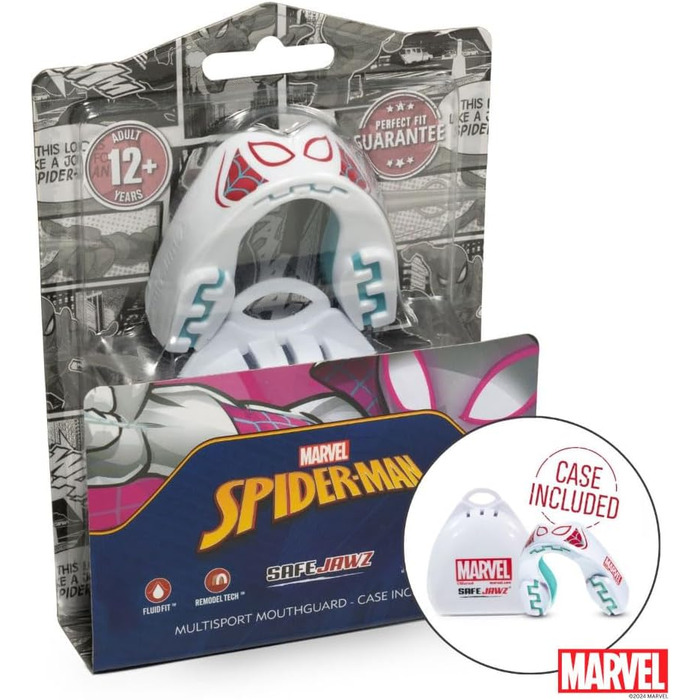 Захисна капа Marvel Spider-Gwen для дорослих і дітей, спортивна, для єдиноборств, регбі, хокею, боксу, MMA, кікбоксингу, дзюдо