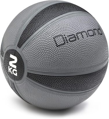 G5 HT SPORT Медичний м'яч з без запаху гуми 2 кг для фітнесу, реабілітації та тренувань м'язів