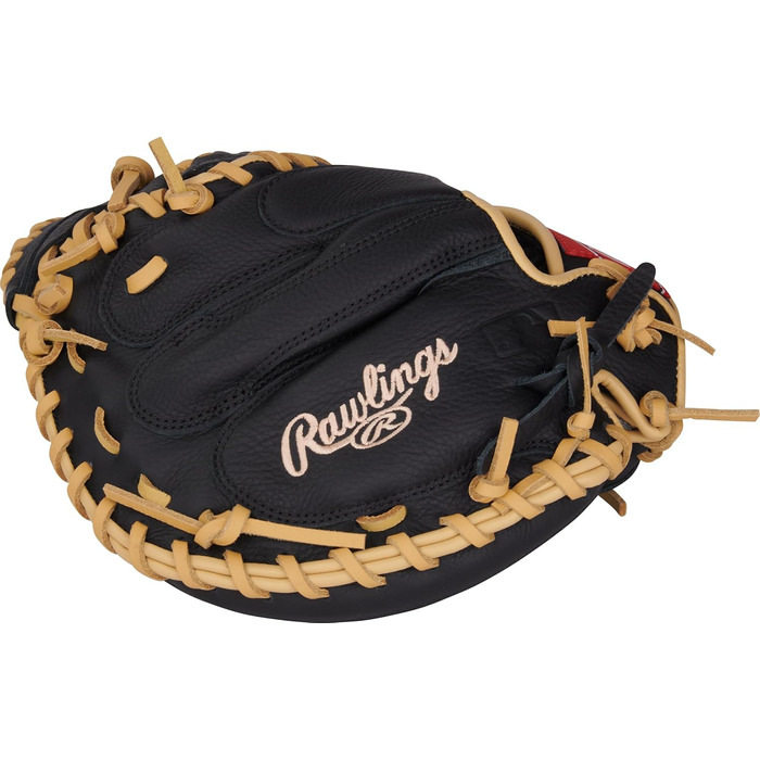 Рукавиця бейсбольна Rawlings Select Pro Lite Youth (11 дюймів) для інфілдера/кетчера, права рука, чорна