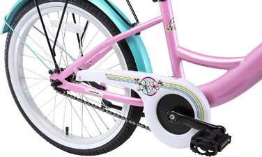 Дитячий велосипед BIKESTAR для дівчат, 20 та 24 дюйми, від 6 і 9 років, легка рама, безпечний, німецька якість