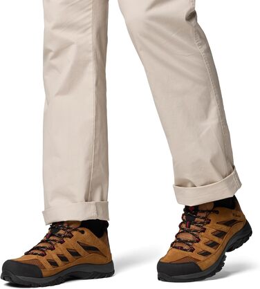 Черевики трекінгові чоловічі Columbia Crestwood, 49 EU, Camel Brown Mountain Red