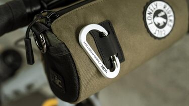 Велосипедна сумка на кермо ULAC NEO PORTER COURSIER SPRINT 1,5 л, передня, для шосейного та гірського велосипеда, для подорожей, колір мох