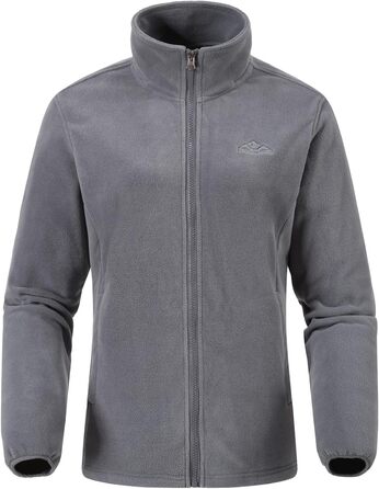 Жіноча куртка 3-в-1: вітро- та водовідштовхуюча, з флісовою підкладкою, тепла зимова куртка з капюшоном (сіра, XXL)