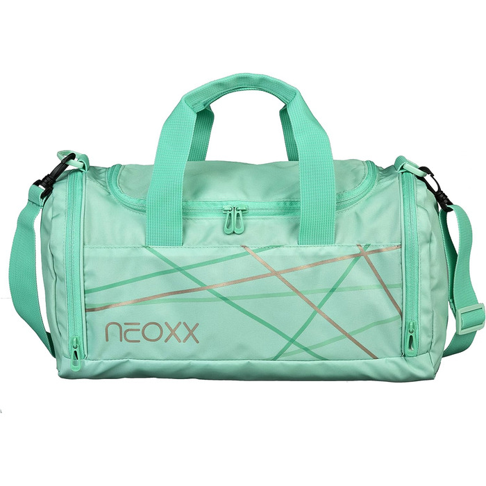 Дитяча спортивна сумка Neoxx Champ Mint для школи та тренувань, для одягу і взуття
