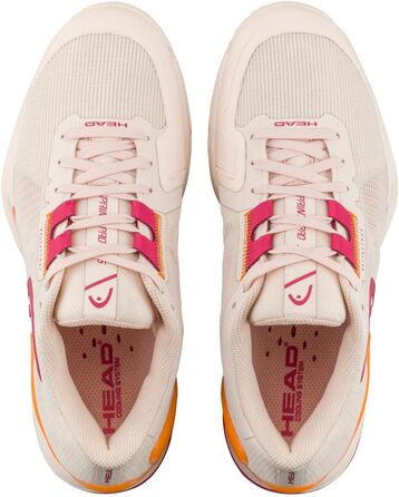 Жіноче тенісне взуття HEAD Sprint Pro 3.5 (40.5 EU, Рожево-оранжевий)
