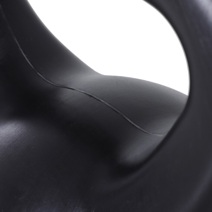 Гантель-гиря 12 кг, заповнена піском, для початківців, чорного кольору