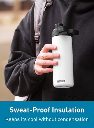 Термобутилка Camelbak Chute Mag SST вакуумна, чорна, нержавійка