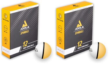 Набір тенісних м'ячів для настільного тенісу JOOLA Spinball (2 шт.), багатоколірні, унісекс