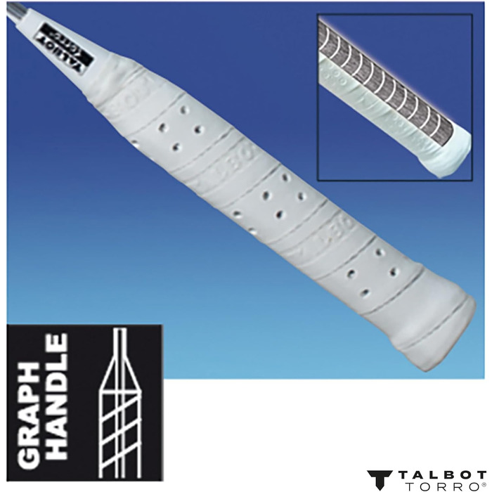 Бадмінтонна ракетка Talbot Torro Isoforce 1011.7, універсальна, для одиночної гри