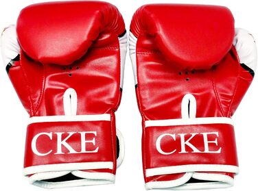 Боксерські рукавички для дітей CKE, 5-12 років, червоні, для тренувань, бокс, кікбоксинг, муай-тай